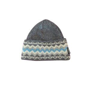 Varna Icelandic Wool Hat Beanie Knit Cap 100% Wool Scandi Girl Cuff